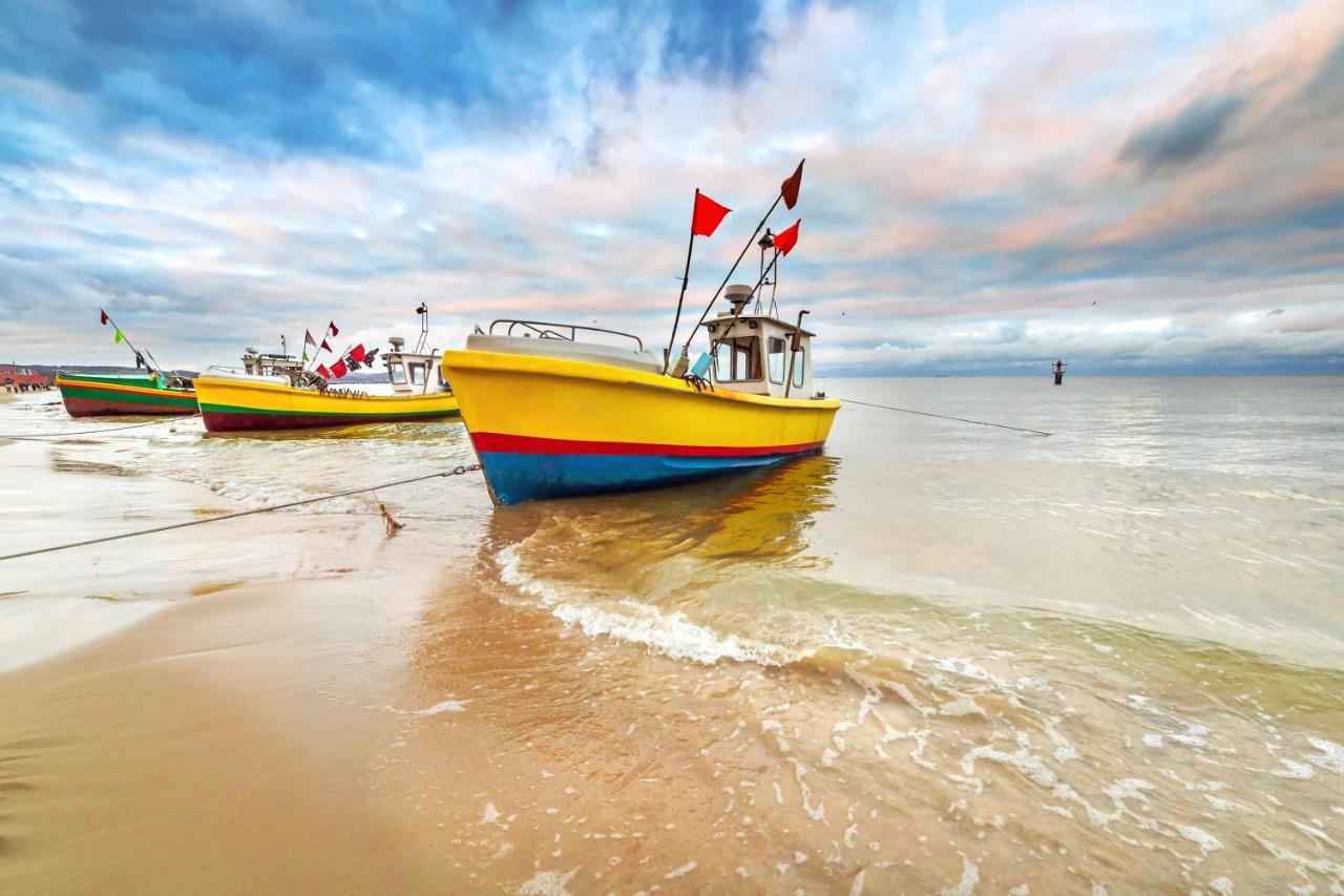 Beach Front - Nautilius Apartment กดัญสก์ ภายนอก รูปภาพ